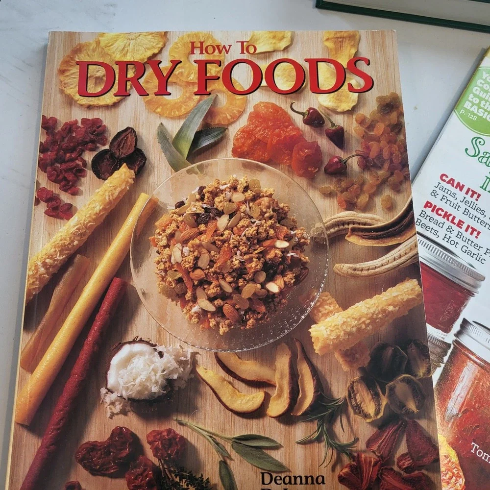 Gardening Book Lot Canning Food Drying Backyard Lawn Garden Guide‎